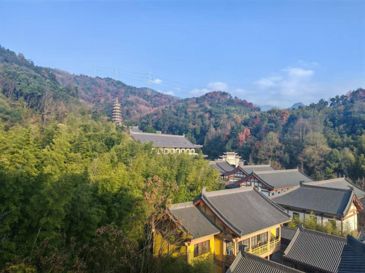 跨越千年的中韩文化交流,韩国跆拳道黑带九段国手金基喆探访金华山智者寺(图2) 跨越千年的中韩文化交流,韩国跆拳道黑带九段国手金基喆探访金华山智者寺(图2)