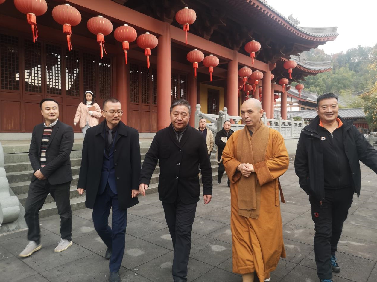 跨越千年的中韩文化交流,韩国跆拳道黑带九段国手金基喆探访金华山智者寺(图6) 跨越千年的中韩文化交流,韩国跆拳道黑带九段国手金基喆探访金华山智者寺(图6)