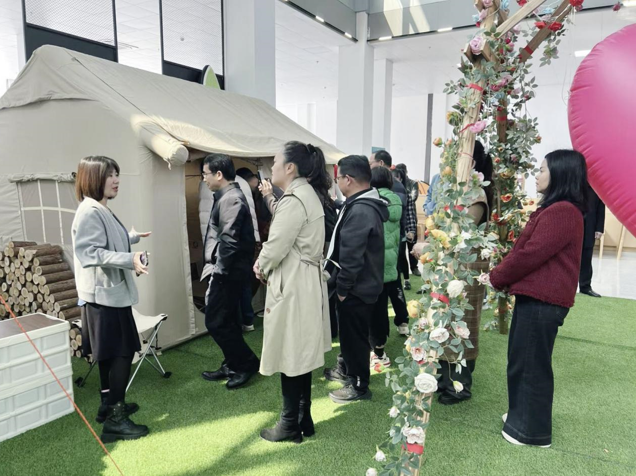 绿色露营赋能乡村振兴 百色西林县工商联合会考察东兰县域经济“山水生产力”(图6)
